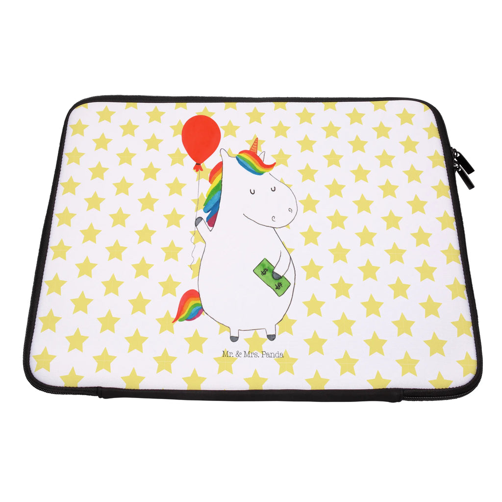 Notebook Tasche Einhorn Luftballon Notebook Tasche, Laptop, Computertasche, Tasche, Notebook-Tasche, Notebook-Reisehülle, Notebook Schutz, Einhorn, Einhörner, Einhorn Deko, Pegasus, Unicorn, Luftballon, Geld, Lebenslust, Freude, Geschenk, Freundin