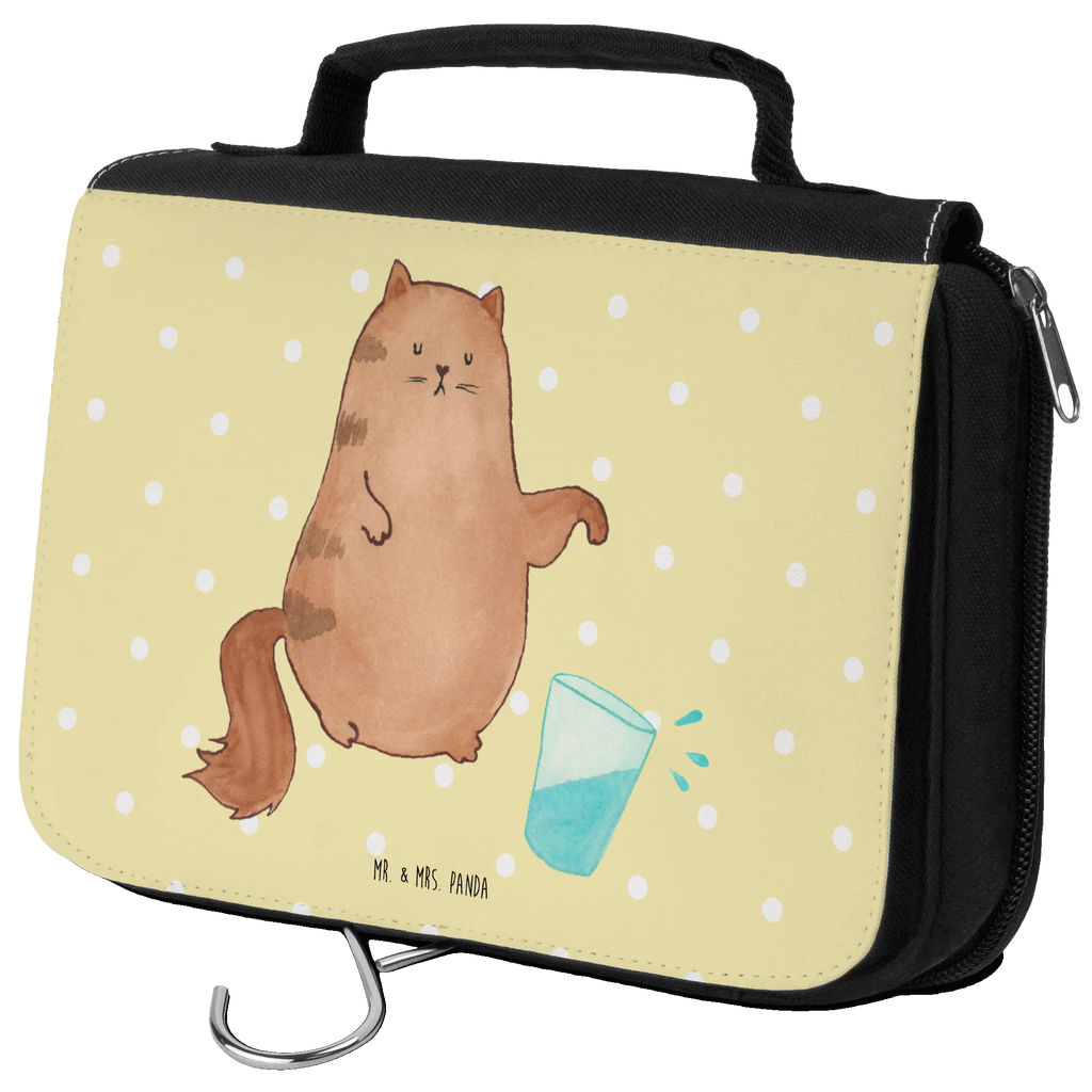 Kulturbeutel Katze Wasserglas Kulturbeutel, Zum Aufhängen, Waschtasche, Kosmetiktasche, Damen, Herren, Aufbewahrungstasche, Schminktasche, Kosmetikbeutel, Organizer, Kulturtasche, Schminkutensil, Katze, Katzenmotiv, Katzenfan, Katzendeko, Katzenfreund, Katzenliebhaber, Katzenprodukte, Katzenartikel, Katzenaccessoires, Katzensouvenirs, Katzenliebhaberprodukte, Katzenmotive, Katzen, Kater, Mietze, Cat, Cats, Katzenhalter, Katzenbesitzerin, Haustier, Wasser, Glas