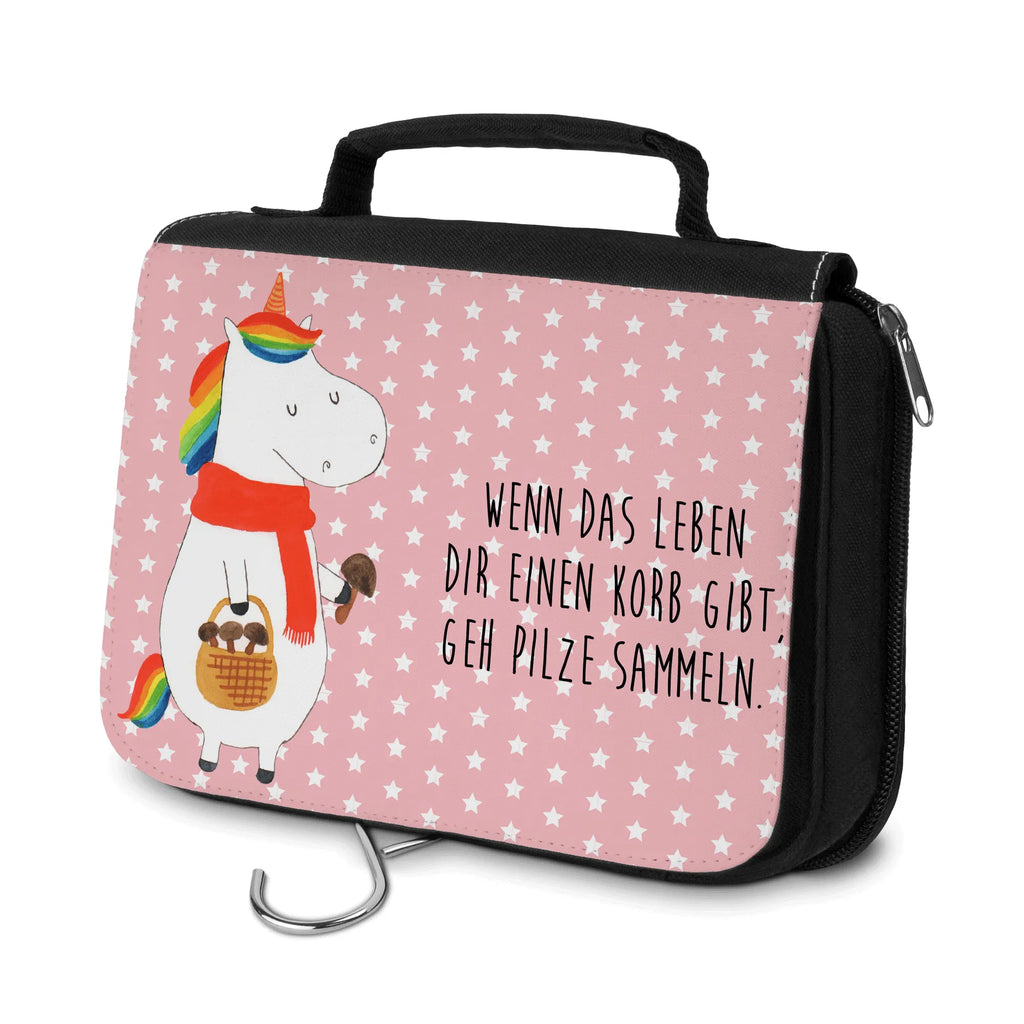 Kulturbeutel Einhorn Pilz Kulturbeutel, Zum Aufhängen, Waschtasche, Kosmetiktasche, Damen, Herren, Aufbewahrungstasche, Schminktasche, Kosmetikbeutel, Organizer, Kulturtasche, Schminkutensil, Einhorn, Einhörner, Einhorn Deko, Pegasus, Unicorn, Pilze, Pilzsammler, Motivation, Spruch, Liebeskummer