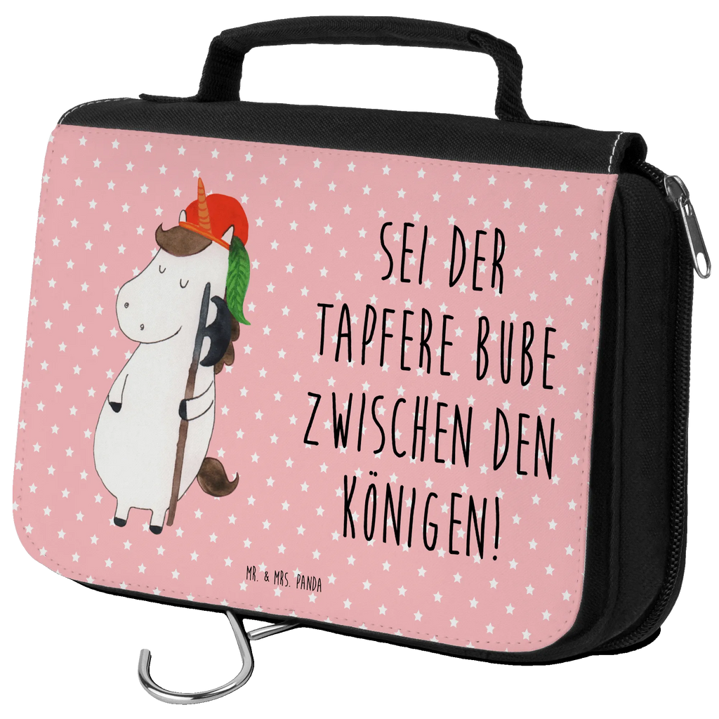 Kulturbeutel Einhorn Junge Kulturbeutel, Zum Aufhängen, Waschtasche, Kosmetiktasche, Damen, Herren, Aufbewahrungstasche, Schminktasche, Kosmetikbeutel, Organizer, Kulturtasche, Schminkutensil, Einhorn, Einhörner, Einhorn Deko, Unicorn, Bube, Mittelalter