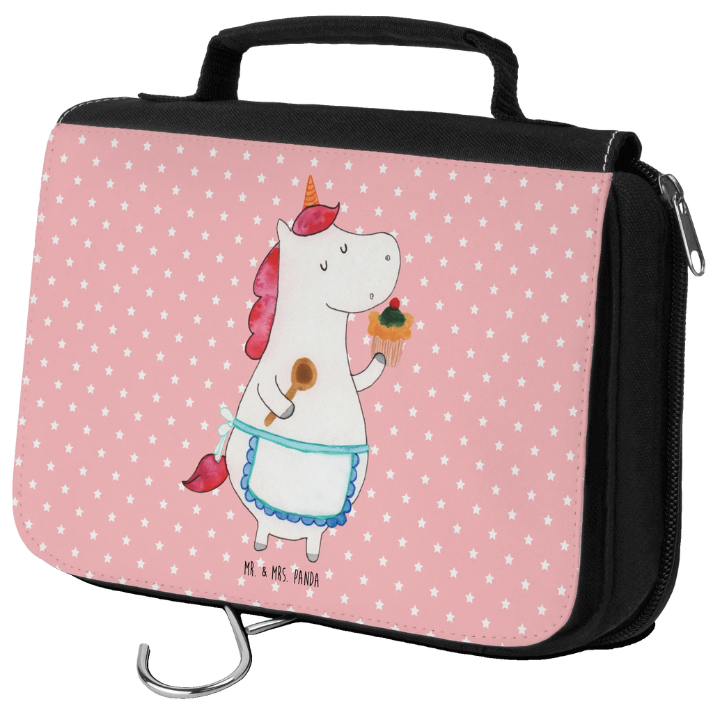 Kulturbeutel Einhorn Küche Kulturbeutel, Zum Aufhängen, Waschtasche, Kosmetiktasche, Damen, Herren, Aufbewahrungstasche, Schminktasche, Kosmetikbeutel, Organizer, Kulturtasche, Schminkutensil, Einhorn, Einhörner, Einhorn Deko, Unicorn, backen, Muffin, Motivation, Träumer, träumen, Bäckerin, Hobbykoch, Koch, Torte, Kuchen