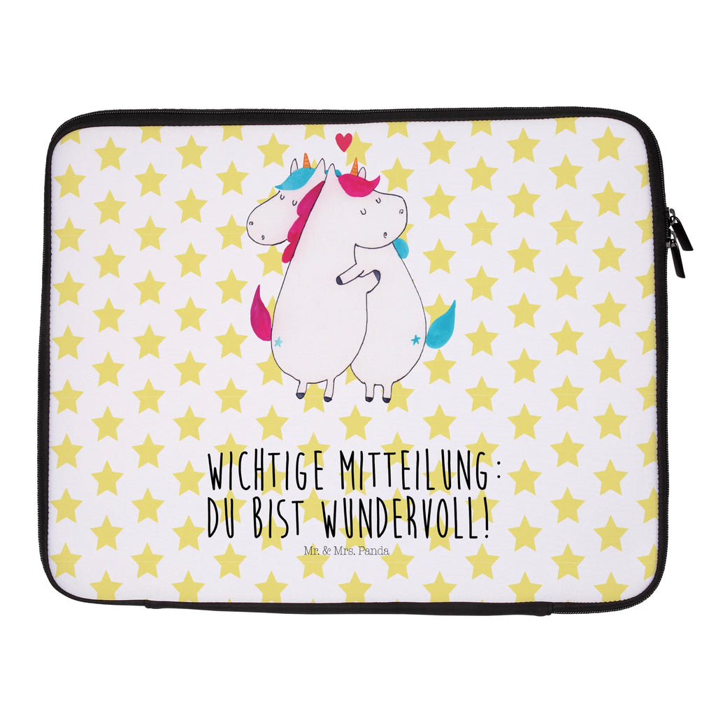 Notebook Tasche Einhorn Mitteilung Notebook Tasche, Laptop, Computertasche, Tasche, Notebook-Tasche, Notebook-Reisehülle, Notebook Schutz, Einhorn, Einhörner, Einhorn Deko, Pegasus, Unicorn, Valentinstag, Valentine, Liebe, Geschenk, Partner, Ehe, lustig, witzig, Spruch