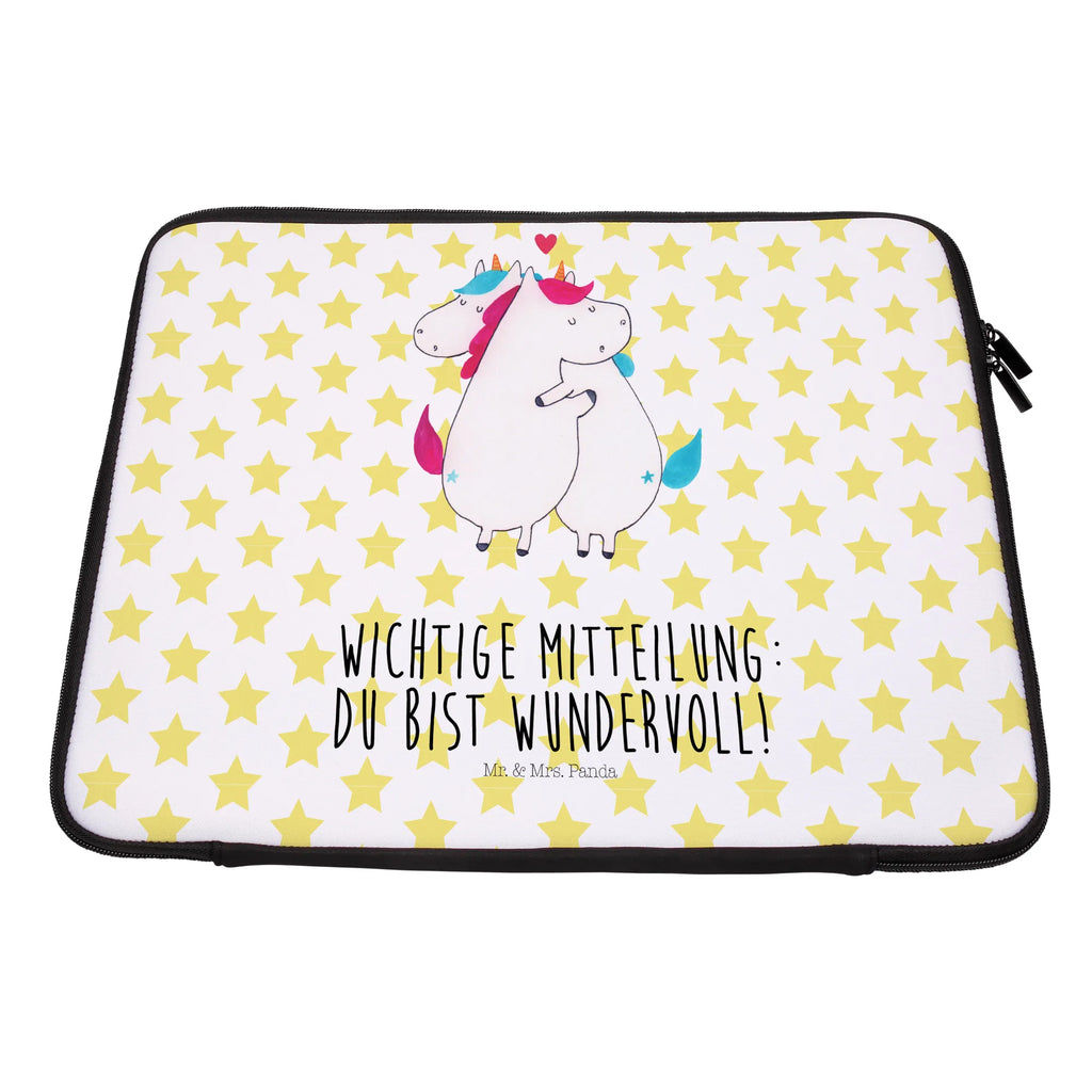 Notebook Tasche Einhorn Mitteilung Notebook Tasche, Laptop, Computertasche, Tasche, Notebook-Tasche, Notebook-Reisehülle, Notebook Schutz, Einhorn, Einhörner, Einhorn Deko, Pegasus, Unicorn, Valentinstag, Valentine, Liebe, Geschenk, Partner, Ehe, lustig, witzig, Spruch