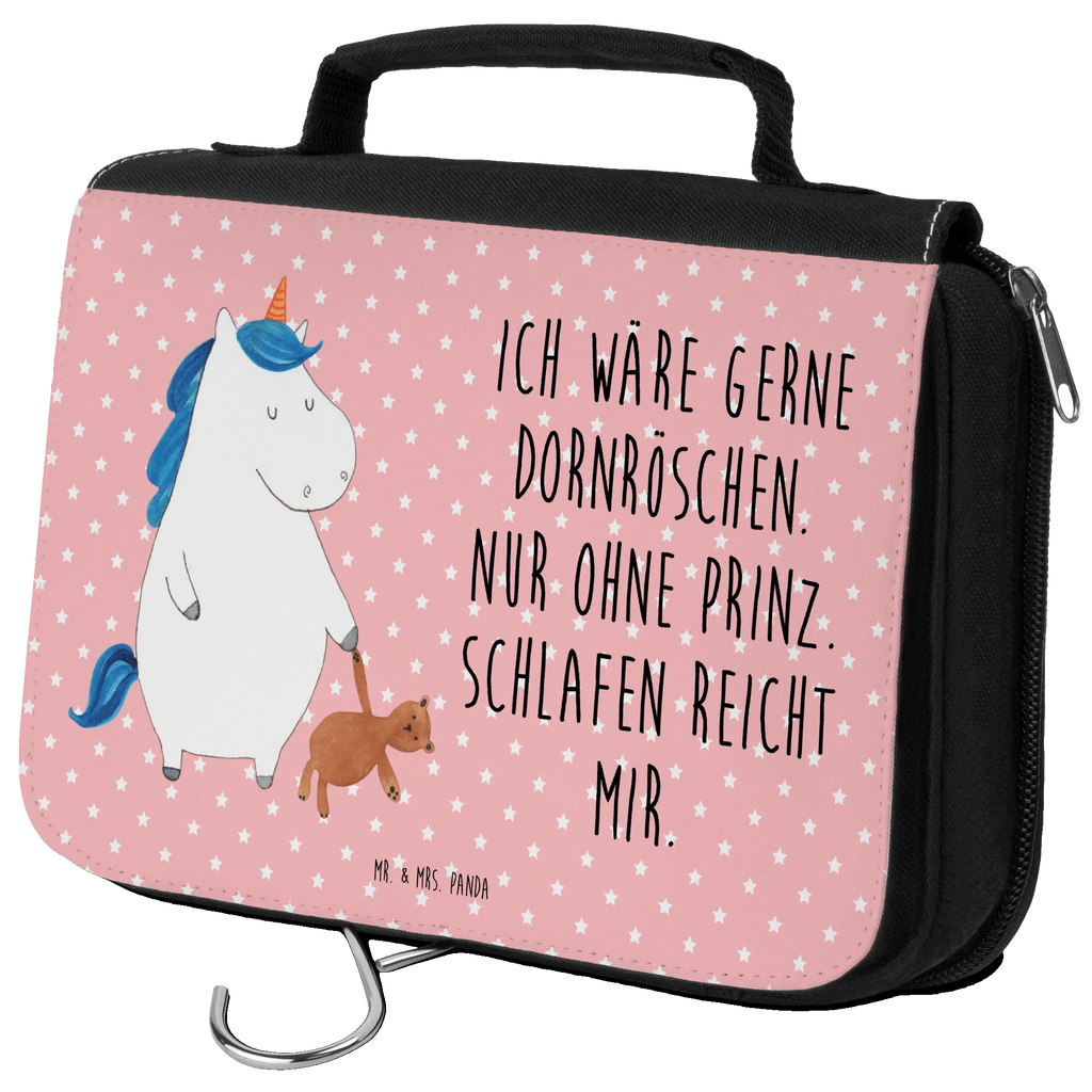 Kulturbeutel Einhorn Teddy Kulturbeutel, Zum Aufhängen, Waschtasche, Kosmetiktasche, Damen, Herren, Aufbewahrungstasche, Schminktasche, Kosmetikbeutel, Organizer, Kulturtasche, Schminkutensil, Einhorn, Einhörner, Einhorn Deko, Pegasus, Unicorn, schlafen, gute Nacht, Single, Bett, Träumen, Freundin, Singleleben