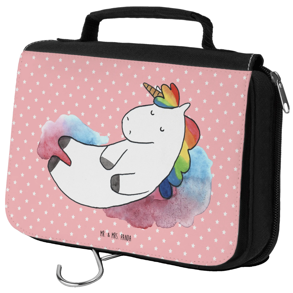 Kulturbeutel Einhorn Wolke 7 Kulturbeutel, Zum Aufhängen, Waschtasche, Kosmetiktasche, Damen, Herren, Aufbewahrungstasche, Schminktasche, Kosmetikbeutel, Organizer, Kulturtasche, Schminkutensil, Einhorn, Einhörner, Einhorn Deko, Unicorn, verliebt, Menschen, witzig, lustig, Geschenk, Glaube, Realität, Lächeln