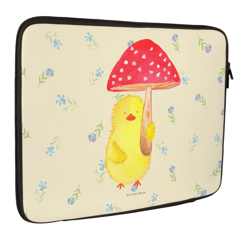 Notebook Tasche Küken Fliegenpilz Notebook Tasche, Laptop, Computertasche, Tasche, Notebook-Tasche, Notebook-Reisehülle, Notebook Schutz, Ostern, Osterhase, Ostergeschenke, Osternest, Osterdeko, Geschenke zu Ostern, Ostern Geschenk, Ostergeschenke Kinder, Ostern Kinder, Küken, Fliegenpilz, Glückspilz, Frohe Ostern, Ostergrüße