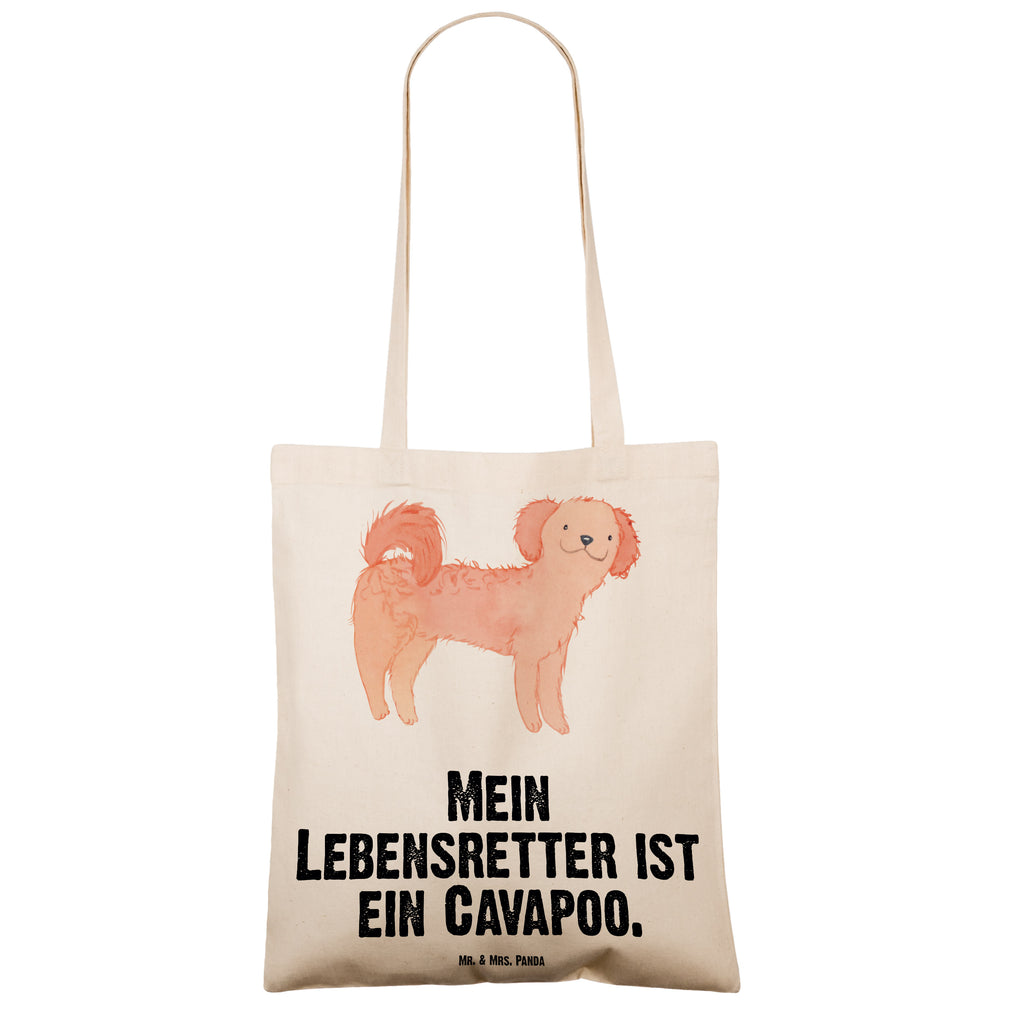 Tragetasche Cavapoo Lebensretter Beuteltasche, Beutel, Einkaufstasche, Jutebeutel, Stoffbeutel, Tasche, Shopper, Umhängetasche, Strandtasche, Schultertasche, Stofftasche, Tragetasche, Badetasche, Jutetasche, Einkaufstüte, Laptoptasche, Hund, Hunderasse, Rassehund, Hundebesitzer, Geschenk, Tierfreund, Schenken, Welpe, Cavapoo, Cavoodle