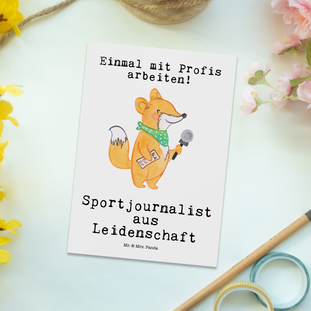 Postkarte Sportjournalist aus Leidenschaft Postkarte, Karte, Geschenkkarte, Grußkarte, Einladung, Ansichtskarte, Geburtstagskarte, Einladungskarte, Dankeskarte, Ansichtskarten, Einladung Geburtstag, Einladungskarten Geburtstag, Beruf, Ausbildung, Jubiläum, Abschied, Rente, Kollege, Kollegin, Geschenk, Schenken, Arbeitskollege, Mitarbeiter, Firma, Danke, Dankeschön, Sportjournalist, Journalist, Reporter, Redakteur, Pressebüro, Studium