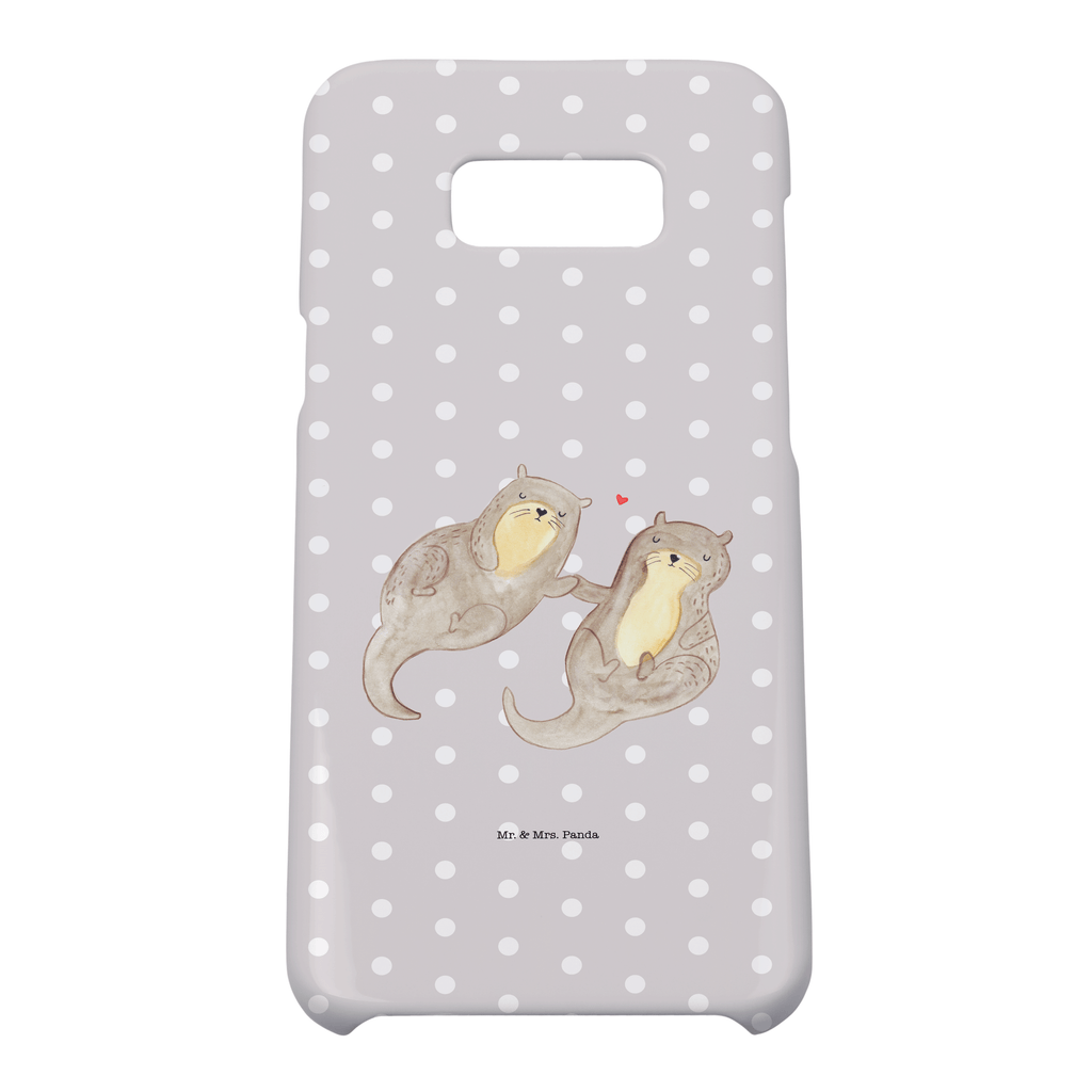 Handyhülle Otter Hände halten Handyhülle, Handycover, Cover, Handy, Hülle, Samsung Galaxy S8 plus, Otter, Fischotter, Seeotter, Otter Seeotter See Otter