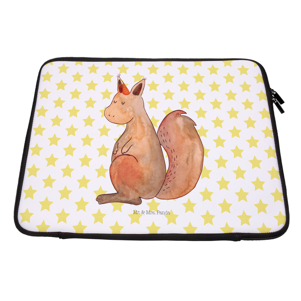 Notebook Tasche Einhörnchen Glaube Notebook Tasche, Laptop, Computertasche, Tasche, Notebook-Tasche, Notebook-Reisehülle, Notebook Schutz, Einhorn, Einhörner, Einhorn Deko, Pegasus, Unicorn, Einhörnchen, Eichhörnchen, Eichhorn