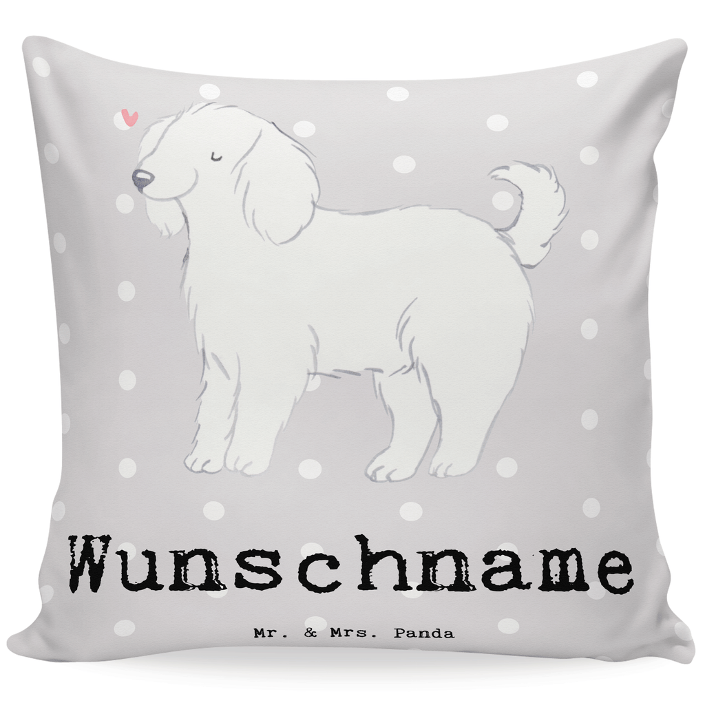 Personalisiertes Kissen Bologneser Lebensretter Kissen, personalisiert, Name, Wunschname, bedrucken, Kopfkissen, Hund, Hunderasse, Rassehund, Hundebesitzer, Geschenk, Tierfreund, Schenken, Welpe, Bologneser