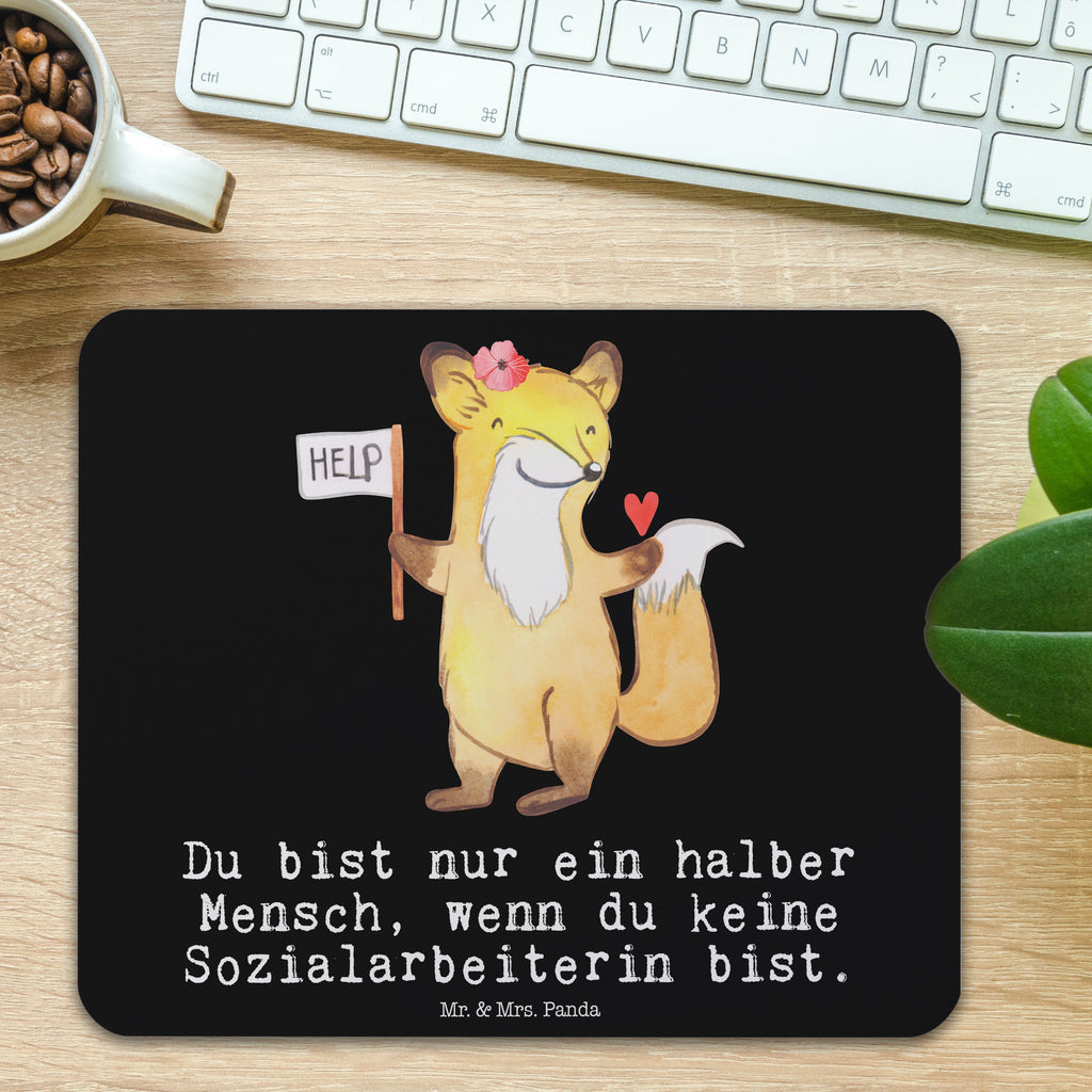 Mauspad Sozialarbeiterin mit Herz Mousepad, Computer zubehör, Büroausstattung, PC Zubehör, Arbeitszimmer, Mauspad, Einzigartiges Mauspad, Designer Mauspad, Mausunterlage, Mauspad Büro, Beruf, Ausbildung, Jubiläum, Abschied, Rente, Kollege, Kollegin, Geschenk, Schenken, Arbeitskollege, Mitarbeiter, Firma, Danke, Dankeschön