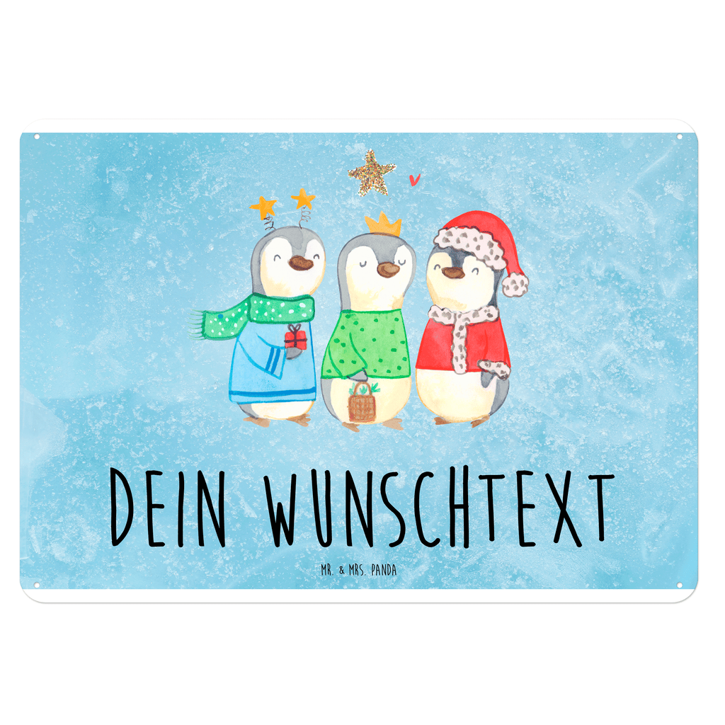 Personalisiertes Blechschild Winterzeit Heilige drei Könige Blechschild, Metallschild, Geschenk Schild, Schild, Magnet-Metall-Schild, Deko Schild, Wandschild, Wand-Dekoration, Türschild, Winter, Weihnachten, Weihnachtsdeko, Nikolaus, Advent, Heiligabend, Wintermotiv, Weihnachtsmann, Heilige drei Könige, Weihnachtstage, Weihnachtszeit