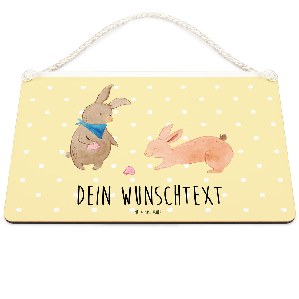 Personalisiertes Deko Schild Hasen Muschel Dekoschild, Deko Schild, Schild, Tür Schild, Türschild, Holzschild, Wandschild, Wanddeko, Familie, Vatertag, Muttertag, Bruder, Schwester, Mama, Papa, Oma, Opa, Hasen, beste Freundin, Freundin, Freundinnen, best friends, BFF, Muscheln sammeln, Muscheln, Meer