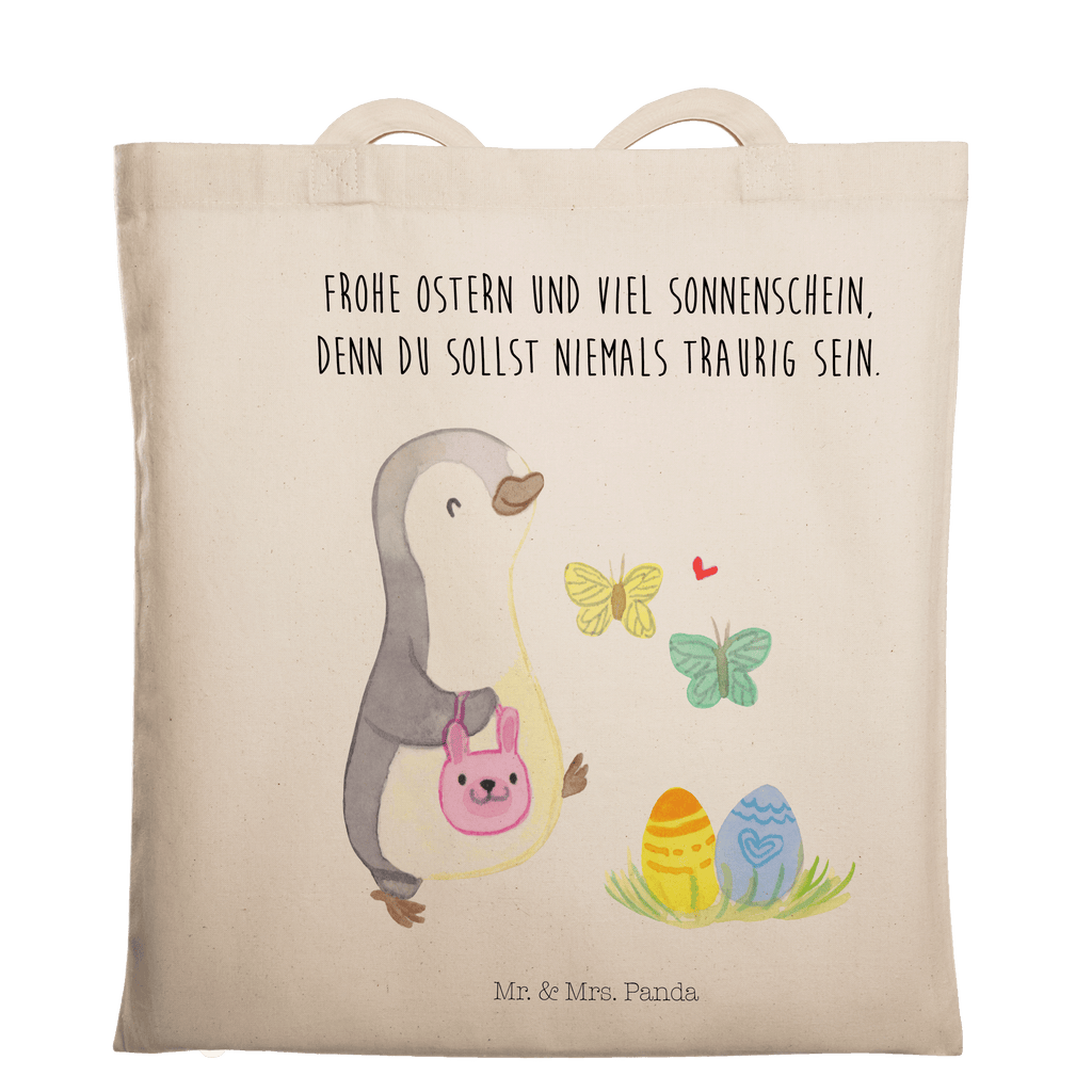 Tragetasche Pinguin Eiersuche Beuteltasche, Beutel, Einkaufstasche, Jutebeutel, Stoffbeutel, Tasche, Shopper, Umhängetasche, Strandtasche, Schultertasche, Stofftasche, Tragetasche, Badetasche, Jutetasche, Einkaufstüte, Laptoptasche, Ostern, Osterhase, Ostergeschenke, Osternest, Osterdeko, Geschenke zu Ostern, Ostern Geschenk, Ostergeschenke Kinder, Ostern Kinder