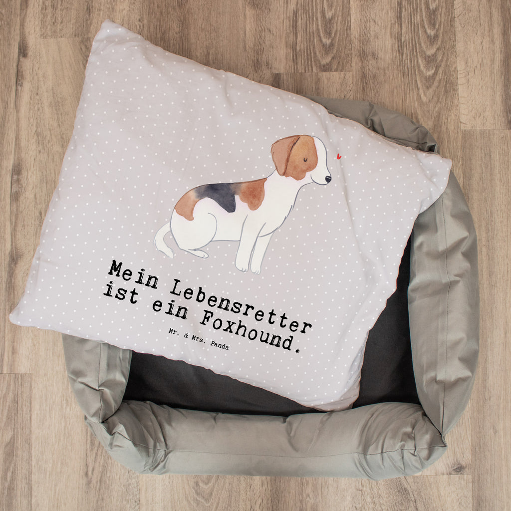 Hundebett Foxhound Lebensretter Hundebett, Hundeliege, Liegeplatz, Hund, Hundekörbchen, Körbchen, Tierbett, Hundebett Luxus, Hundekissen, Hundesofa, Hundeschlafplatz, Hundebettchen, Hundemöbel, Hundedecke, Hunderasse, Rassehund, Hundebesitzer, Geschenk, Tierfreund, Schenken, Welpe, Foxhound, Jagdhund, Laufhund