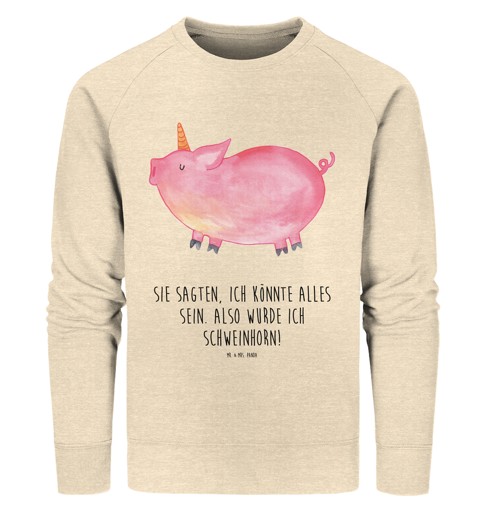 Organic Pullover Einhorn Schweinhorn Pullover, Pullover Männer, Pullover Frauen, Sweatshirt, Sweatshirt Männer, Sweatshirt Frauen, Unisex, Einhorn, Einhörner, Einhorn Deko, Pegasus, Unicorn, Party, Spaß, Schwein, Schweinhorn, Bauer, witzig. lustig, Spruch, geschenk, Pig, Piggy, funny, english, englisch