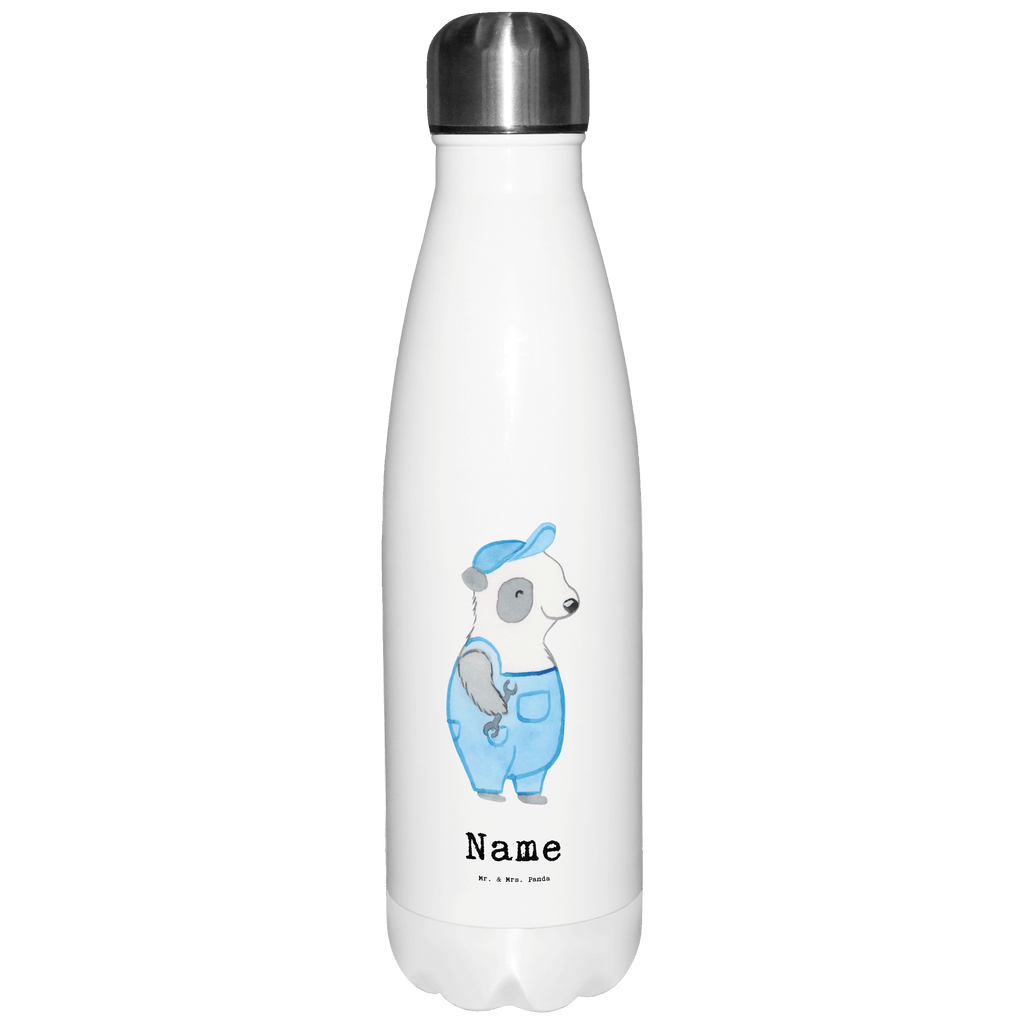 Personalisierte Thermosflasche Kfz-Mechatroniker mit Herz Personalisierte Isolierflasche, Personalisierte Thermoflasche, Personalisierte Trinkflasche, Trinkflasche Mit Namen, Wunschname, Bedrucken, Namensflasche, Beruf, Ausbildung, Jubiläum, Abschied, Rente, Kollege, Kollegin, Geschenk, Schenken, Arbeitskollege, Mitarbeiter, Firma, Danke, Dankeschön, Kfz-Mechatroniker, Kraftfahrzeugmechaniker, Meister, Gesellenprüfung