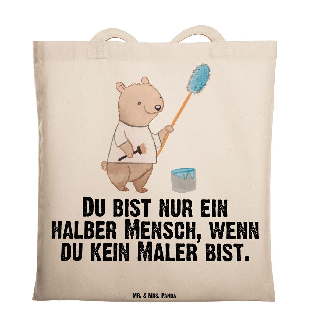 Tragetasche Maler mit Herz Beuteltasche, Beutel, Einkaufstasche, Jutebeutel, Stoffbeutel, Tasche, Shopper, Umhängetasche, Strandtasche, Schultertasche, Stofftasche, Tragetasche, Badetasche, Jutetasche, Einkaufstüte, Laptoptasche, Beruf, Ausbildung, Jubiläum, Abschied, Rente, Kollege, Kollegin, Geschenk, Schenken, Arbeitskollege, Mitarbeiter, Firma, Danke, Dankeschön, Maler, Malermeister, Gesellenprüfung, Meisterprüfung, Malerbetrieb