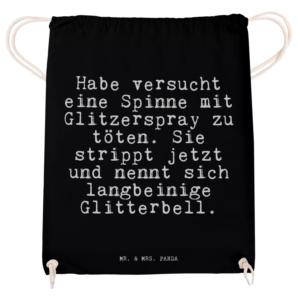 Sportbeutel Habe versucht eine Spinne... Sportbeutel, Turnbeutel, Beutel, Sporttasche, Tasche, Stoffbeutel, Sportbeutel Kinder, Gymsack, Beutel Rucksack, Kleine Sporttasche, Sportzubehör, Turnbeutel Baumwolle, Spruch, Sprüche, lustige Sprüche, Weisheiten, Zitate, Spruch Geschenke, Spruch Sprüche Weisheiten Zitate Lustig Weisheit Worte