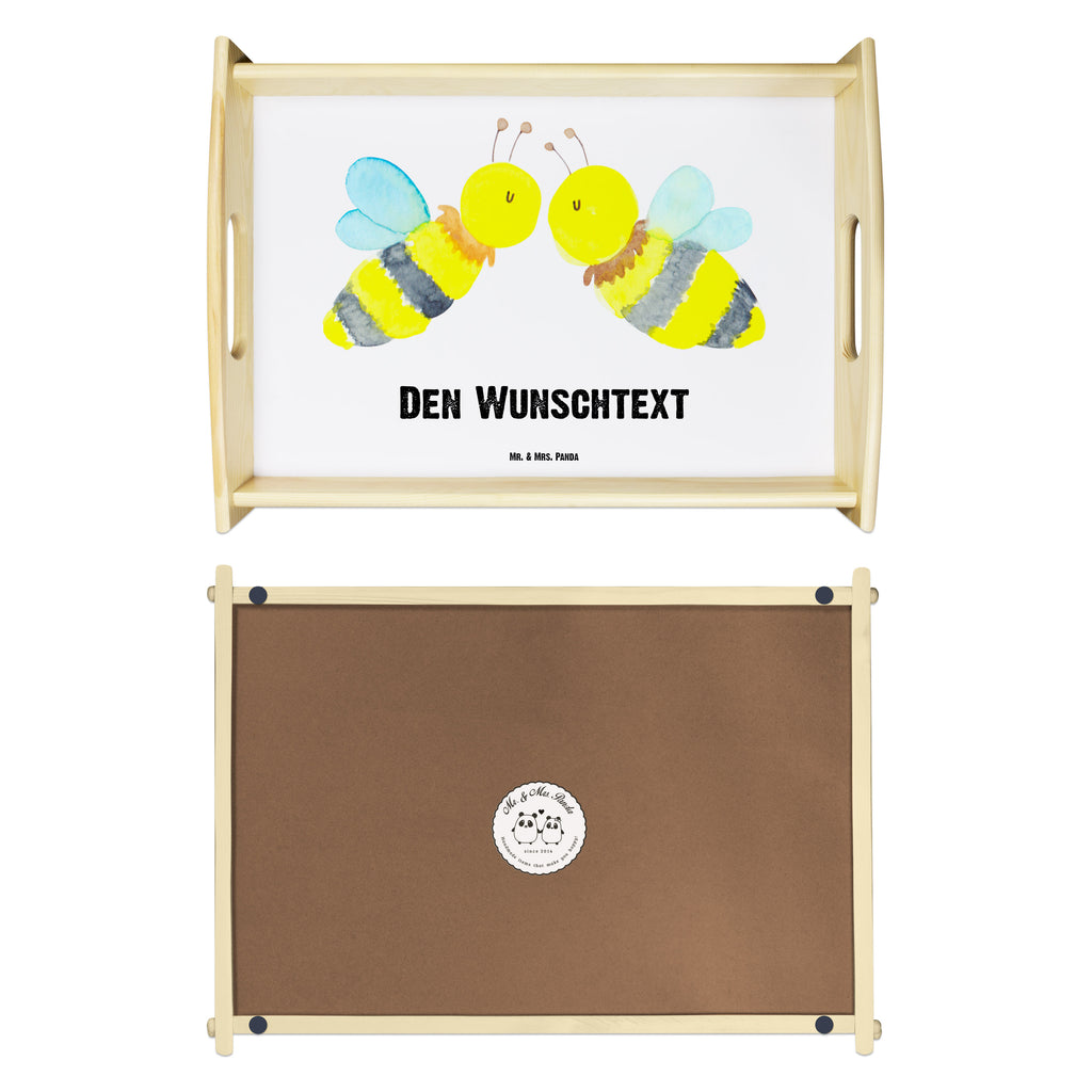 Personalisiertes Serviertablett Biene Liebe Personalisiertes Serviertablett, Personalisiertes Tablett, Personalisiertes Holztablett, Personalisiertes Küchentablett, Personalisiertes Dekotablett, Personalisiertes Frühstückstablett, Serviertablett mit Namen, Tablett mit Namen, Biene, Wespe, Hummel