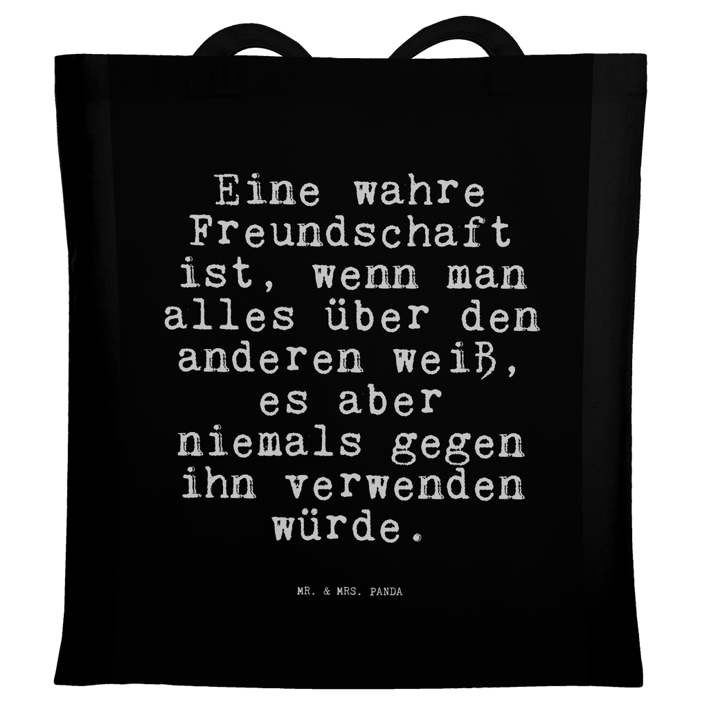 Tragetasche Eine wahre Freundschaft ist,... Beuteltasche, Beutel, Einkaufstasche, Jutebeutel, Stoffbeutel, Spruch, Sprüche, lustige Sprüche, Weisheiten, Zitate, Spruch Geschenke, Spruch Sprüche Weisheiten Zitate Lustig Weisheit Worte