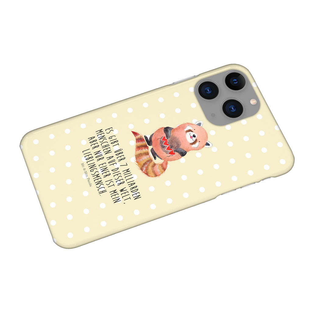 Handyhülle Roter Panda Handyhülle, Handycover, Cover, Handy, Hülle, Iphone 10, Iphone X, Tiermotive, Gute Laune, lustige Sprüche, Tiere, Panda, Liebe, Rot, Herz, Liebling, Lieblingsmensch