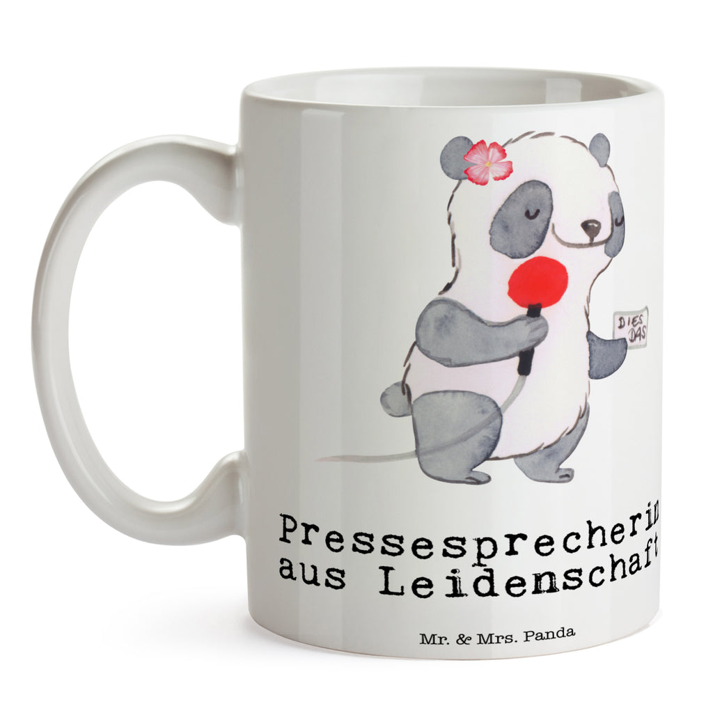 Tasse Pressesprecherin aus Leidenschaft Tasse, Kaffeetasse, Teetasse, Becher, Kaffeebecher, Teebecher, Keramiktasse, Porzellantasse, Büro Tasse, Geschenk Tasse, Tasse Sprüche, Tasse Motive, Kaffeetassen, Tasse bedrucken, Designer Tasse, Cappuccino Tassen, Schöne Teetassen, Beruf, Ausbildung, Jubiläum, Abschied, Rente, Kollege, Kollegin, Geschenk, Schenken, Arbeitskollege, Mitarbeiter, Firma, Danke, Dankeschön