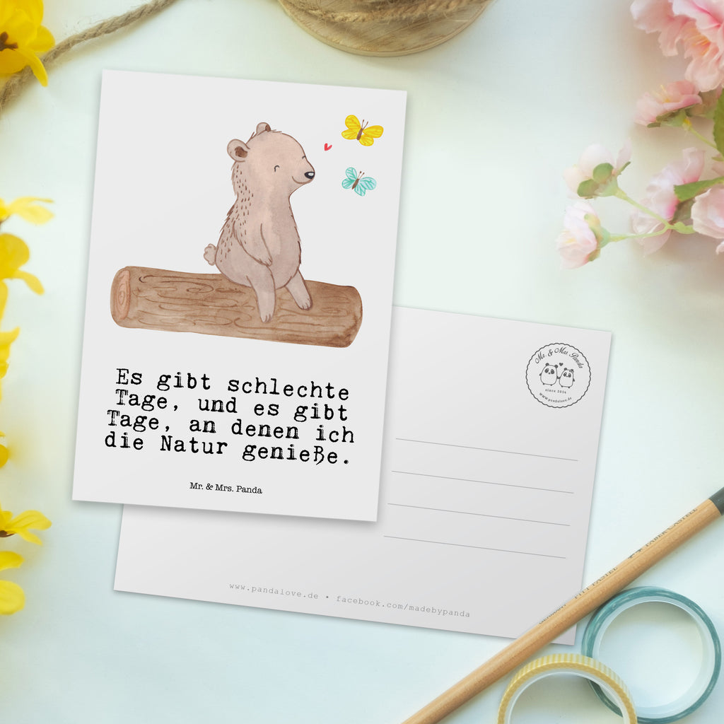 Postkarte Bär Naturliebhaber Tage Postkarte, Karte, Geschenkkarte, Grußkarte, Einladung, Ansichtskarte, Geburtstagskarte, Einladungskarte, Dankeskarte, Ansichtskarten, Einladung Geburtstag, Einladungskarten Geburtstag, Geschenk, Sport, Sportart, Hobby, Schenken, Danke, Dankeschön, Auszeichnung, Gewinn, Sportler, Naturliebhaber, Outdoor, Wandern, Nature Lover