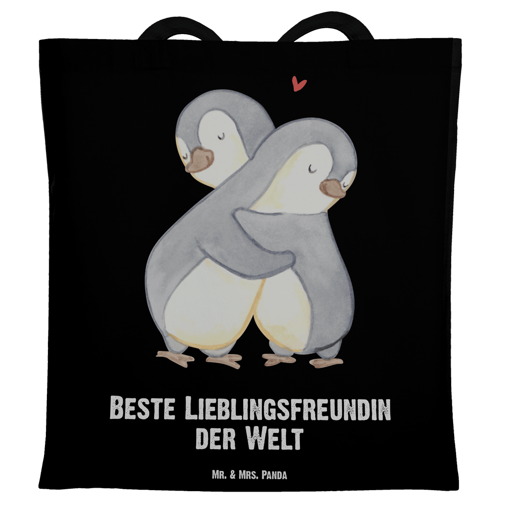 Tragetasche Pinguin Beste Lieblingsfreundin der Welt Beuteltasche, Beutel, Einkaufstasche, Jutebeutel, Stoffbeutel, Tasche, Shopper, Umhängetasche, Strandtasche, Schultertasche, Stofftasche, Tragetasche, Badetasche, Jutetasche, Einkaufstüte, Laptoptasche, für, Dankeschön, Geschenk, Schenken, Geburtstag, Geburtstagsgeschenk, Geschenkidee, Danke, Bedanken, Mitbringsel, Freude machen, Geschenktipp, Lieblingsfreundin, Freundin, Partnerin, Lieblingsmensch, Lieblings Mensch, Liebling, Partner, Bae, beste Freundin, Liebe, Herz, Love