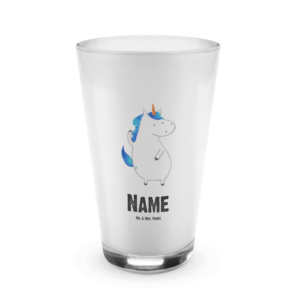 Personalisiertes Glas Einhorn Mann Bedrucktes Glas, Glas mit Namen, Namensglas, Glas personalisiert, Name, Bedrucken, Einhorn, Einhörner, Einhorn Deko, Pegasus, Unicorn, cool, Mann, Freundin, Familie, bester Freund, BFF, Party, hübsch, beste