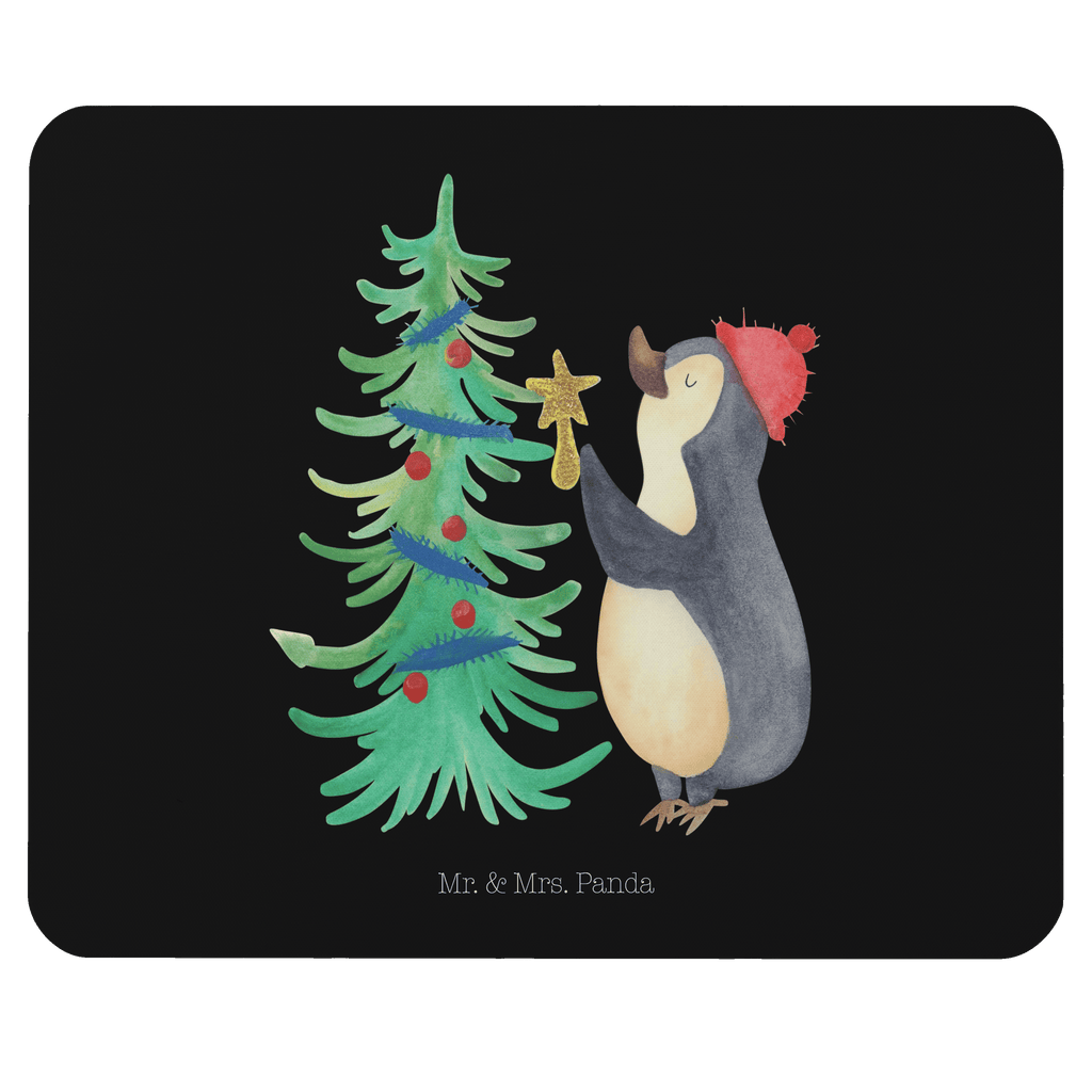 Mauspad Pinguin Weihnachtsbaum Mousepad, Computer zubehör, Büroausstattung, PC Zubehör, Arbeitszimmer, Mauspad, Einzigartiges Mauspad, Designer Mauspad, Winter, Weihnachten, Weihnachtsdeko, Nikolaus, Advent, Heiligabend, Wintermotiv, Pinguin