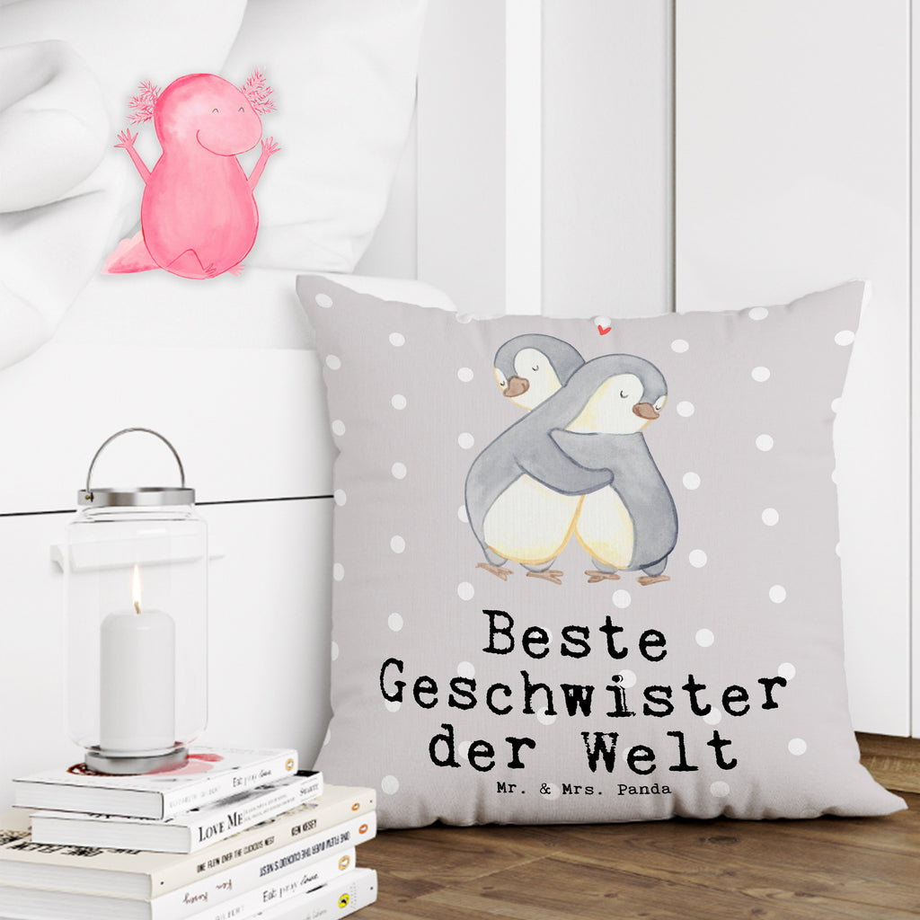 40x40 Kissen Pinguin Beste Geschwister der Welt Kissenhülle, Kopfkissen, Sofakissen, Dekokissen, Motivkissen, sofakissen, sitzkissen, Kissen, Kissenbezüge, Kissenbezug 40x40, Kissen 40x40, Kissenhülle 40x40, Zierkissen, Couchkissen, Dekokissen Sofa, Sofakissen 40x40, Dekokissen 40x40, Kopfkissen 40x40, Kissen 40x40 Waschbar, für, Dankeschön, Geschenk, Schenken, Geburtstag, Geburtstagsgeschenk, Geschenkidee, Danke, Bedanken, Mitbringsel, Freude machen, Geschenktipp, Geschwister, Geschwisterchen, Bruder, Schwester, Schwestern, Brüder, Familie, Nachwuchs