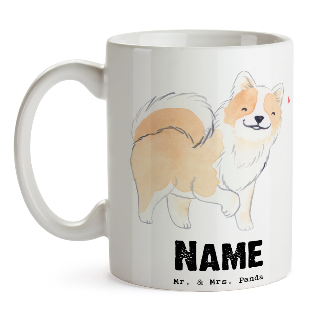 Personalisierte Tasse Islandhund Lebensretter Personalisierte Tasse, Namenstasse, Wunschname, Personalisiert, Tasse, Namen, Drucken, Tasse mit Namen, Hund, Hunderasse, Rassehund, Hundebesitzer, Geschenk, Tierfreund, Schenken, Welpe, Islandhund, isländischer Schäferhund