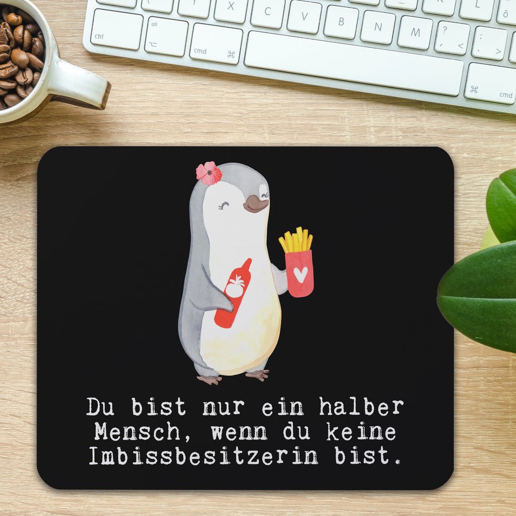 Mauspad Imbissbesitzerin mit Herz Mousepad, Computer zubehör, Büroausstattung, PC Zubehör, Arbeitszimmer, Mauspad, Einzigartiges Mauspad, Designer Mauspad, Mausunterlage, Mauspad Büro, Beruf, Ausbildung, Jubiläum, Abschied, Rente, Kollege, Kollegin, Geschenk, Schenken, Arbeitskollege, Mitarbeiter, Firma, Danke, Dankeschön, Imbissbesitzerin, Imibissverkäuferin, Pommesverkäuferin, Pommesliebe