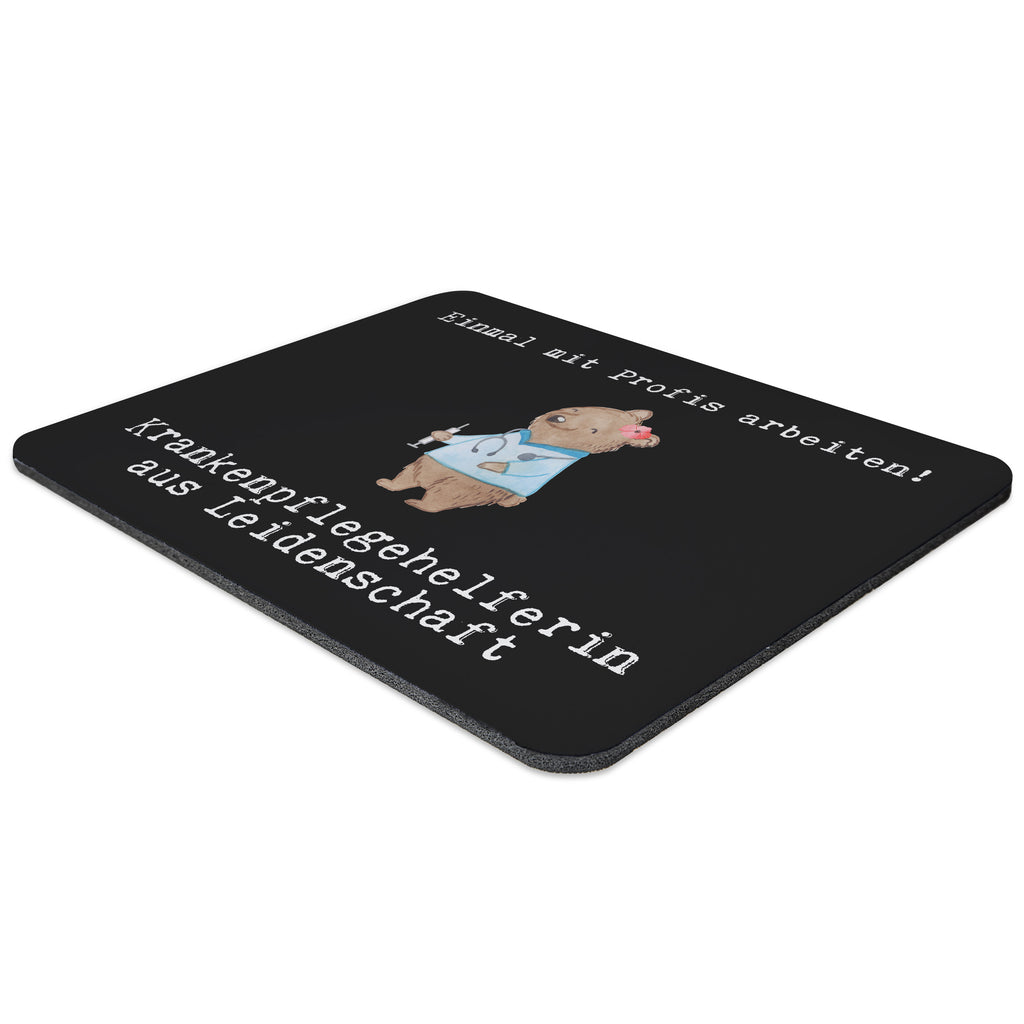 Mauspad Krankenpflegehelferin aus Leidenschaft Mousepad, Computer zubehör, Büroausstattung, PC Zubehör, Arbeitszimmer, Mauspad, Einzigartiges Mauspad, Designer Mauspad, Mausunterlage, Mauspad Büro, Beruf, Ausbildung, Jubiläum, Abschied, Rente, Kollege, Kollegin, Geschenk, Schenken, Arbeitskollege, Mitarbeiter, Firma, Danke, Dankeschön, Krankenpflegehelferin, Pflegehelferin, Pflegekraft