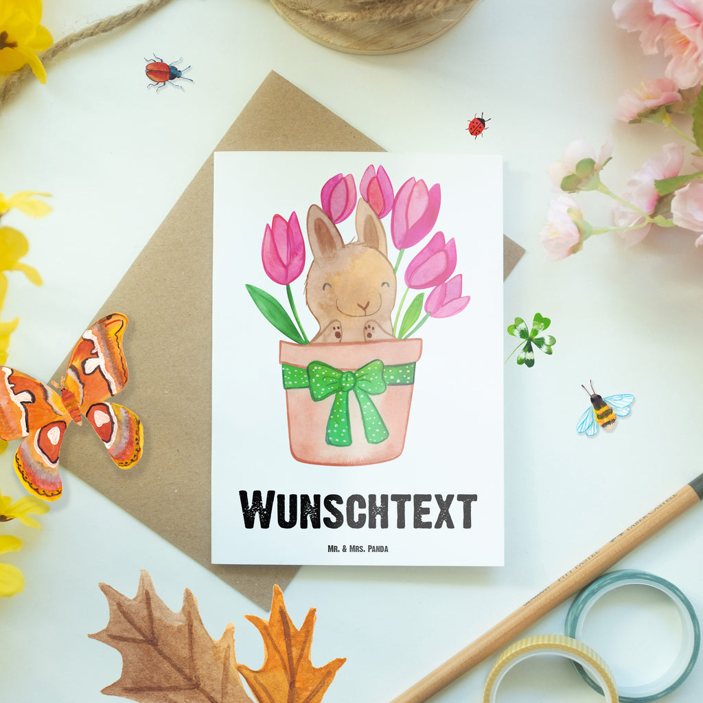 Personalisierte Grußkarte Hase Tulpen Personalisierte Grußkarte, Personalisiertere Klappkarte, Personalisierte Einladungskarte, Personalisierte Glückwunschkarte, Personalisierte Hochzeitskarte, Personalisierte Geburtstagskarte, Grußkarte mit Namen, Grußkarte selber drucken, Grußkarte selbst gestalten, Grußkarte mit persönlichen Nachrichten, Grußkarte als Geldgeschenk, Grußkarten personalisiert, Personalisierte Karte, Ostern, Osterhase, Ostergeschenke, Osternest, Osterdeko, Geschenke zu Ostern, Ostern Geschenk, Ostergeschenke Kinder, Ostern Kinder, Hase, Ostergeschenk, Tulpen, Blumenstrauß, Alternative zu Blumen