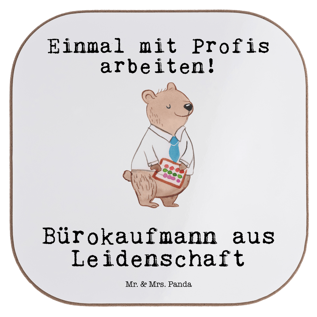 Quadratische Untersetzer Bürokaufmann aus Leidenschaft Untersetzer, Bierdeckel, Glasuntersetzer, Untersetzer Gläser, Getränkeuntersetzer, Untersetzer aus Holz, Untersetzer für Gläser, Korkuntersetzer, Untersetzer Holz, Holzuntersetzer, Tassen Untersetzer, Untersetzer Design, Beruf, Ausbildung, Jubiläum, Abschied, Rente, Kollege, Kollegin, Geschenk, Schenken, Arbeitskollege, Mitarbeiter, Firma, Danke, Dankeschön, Bürokaufmann, Kaufmann für Büromanagement