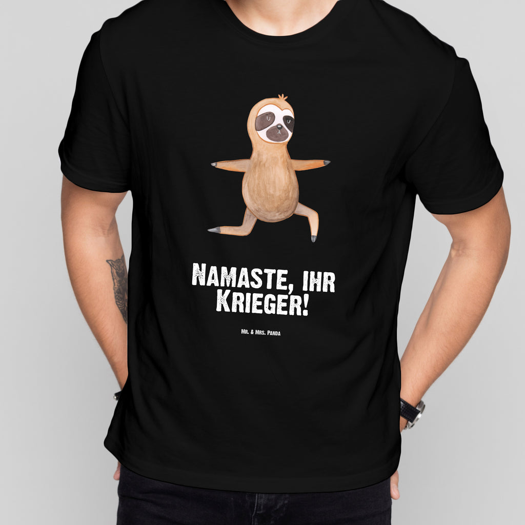 T-Shirt Standard Faultier  Yoga T-Shirt, Shirt, Tshirt, Lustiges T-Shirt, T-Shirt mit Spruch, Party, Junggesellenabschied, Jubiläum, Geburstag, Herrn, Damen, Männer, Frauen, Schlafshirt, Nachthemd, Sprüche, Faultier, Faultier Geschenk, Faultier Deko, Faultiere, faul, Lieblingstier, Yoga, Namaste, Krieger, Yogaübungen, Meditation, Atmung, Gelassenheit, Entspannung