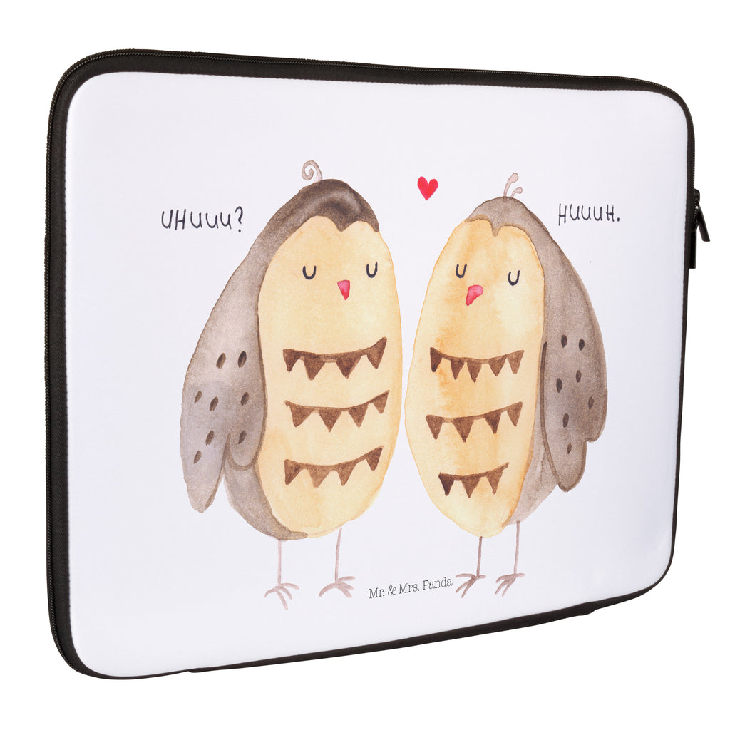 Notebook Tasche Eule Liebe Notebook Tasche, Laptop, Computertasche, Tasche, Notebook-Tasche, Notebook-Reisehülle, Notebook Schutz, Eule, Eule Deko, Liebe, Hochzeit Spruch, Owl, All you need is love, Liebe Spruch, Freundin Geschenk, Freund, Wortspiel lustig