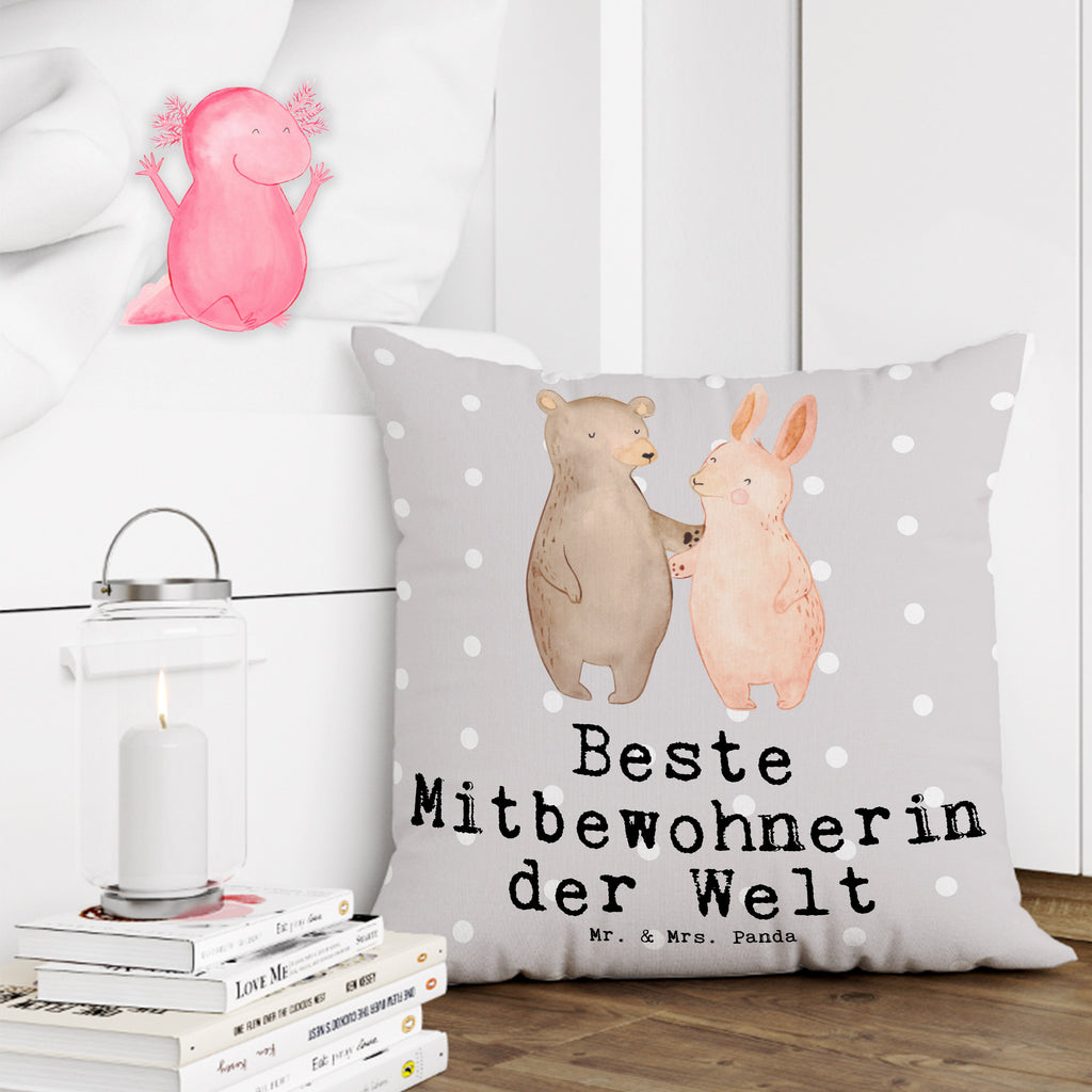 40x40 Kissen Hase Beste Mitbewohnerin der Welt Kissenhülle, Kopfkissen, Sofakissen, Dekokissen, Motivkissen, sofakissen, sitzkissen, Kissen, Kissenbezüge, Kissenbezug 40x40, Kissen 40x40, Kissenhülle 40x40, Zierkissen, Couchkissen, Dekokissen Sofa, Sofakissen 40x40, Dekokissen 40x40, Kopfkissen 40x40, Kissen 40x40 Waschbar, für, Dankeschön, Geschenk, Schenken, Geburtstag, Geburtstagsgeschenk, Geschenkidee, Danke, Bedanken, Mitbringsel, Freude machen, Geschenktipp, Mitbewohnerin, WG, Zimmernachbarin, Wohngemeinschaft, WG-Bewohnerin, Zimmerkollegin, Zimmergenossin, Stubenkameradin