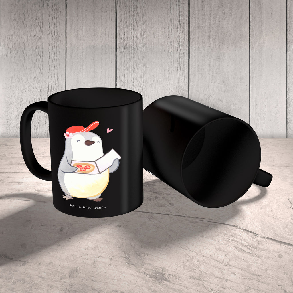 Tasse Pizzabäckerin mit Herz Tasse, Kaffeetasse, Teetasse, Becher, Kaffeebecher, Teebecher, Keramiktasse, Porzellantasse, Büro Tasse, Geschenk Tasse, Tasse Sprüche, Tasse Motive, Kaffeetassen, Tasse bedrucken, Designer Tasse, Cappuccino Tassen, Schöne Teetassen, Beruf, Ausbildung, Jubiläum, Abschied, Rente, Kollege, Kollegin, Geschenk, Schenken, Arbeitskollege, Mitarbeiter, Firma, Danke, Dankeschön, Lieferdienstmitarbeiterin, Pizzabäckerin, Pizzabotin, Pizzabringdienst, Lieferbringdienst