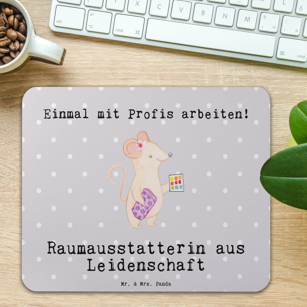 Mauspad Raumausstatterin aus Leidenschaft Mousepad, Computer zubehör, Büroausstattung, PC Zubehör, Arbeitszimmer, Mauspad, Einzigartiges Mauspad, Designer Mauspad, Mausunterlage, Mauspad Büro, Beruf, Ausbildung, Jubiläum, Abschied, Rente, Kollege, Kollegin, Geschenk, Schenken, Arbeitskollege, Mitarbeiter, Firma, Danke, Dankeschön