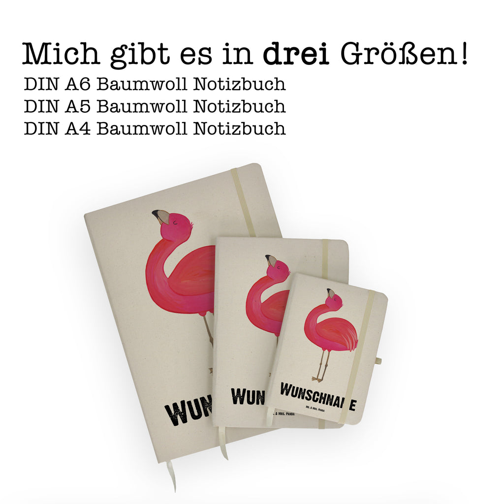 DIN A4 Personalisiertes Notizbuch Flamingo stolz Personalisiertes Notizbuch, Notizbuch mit Namen, Notizbuch bedrucken, Personalisierung, Namensbuch, Namen, Flamingo, stolz, Freude, Selbstliebe, Selbstakzeptanz, Freundin, beste Freundin, Tochter, Mama, Schwester