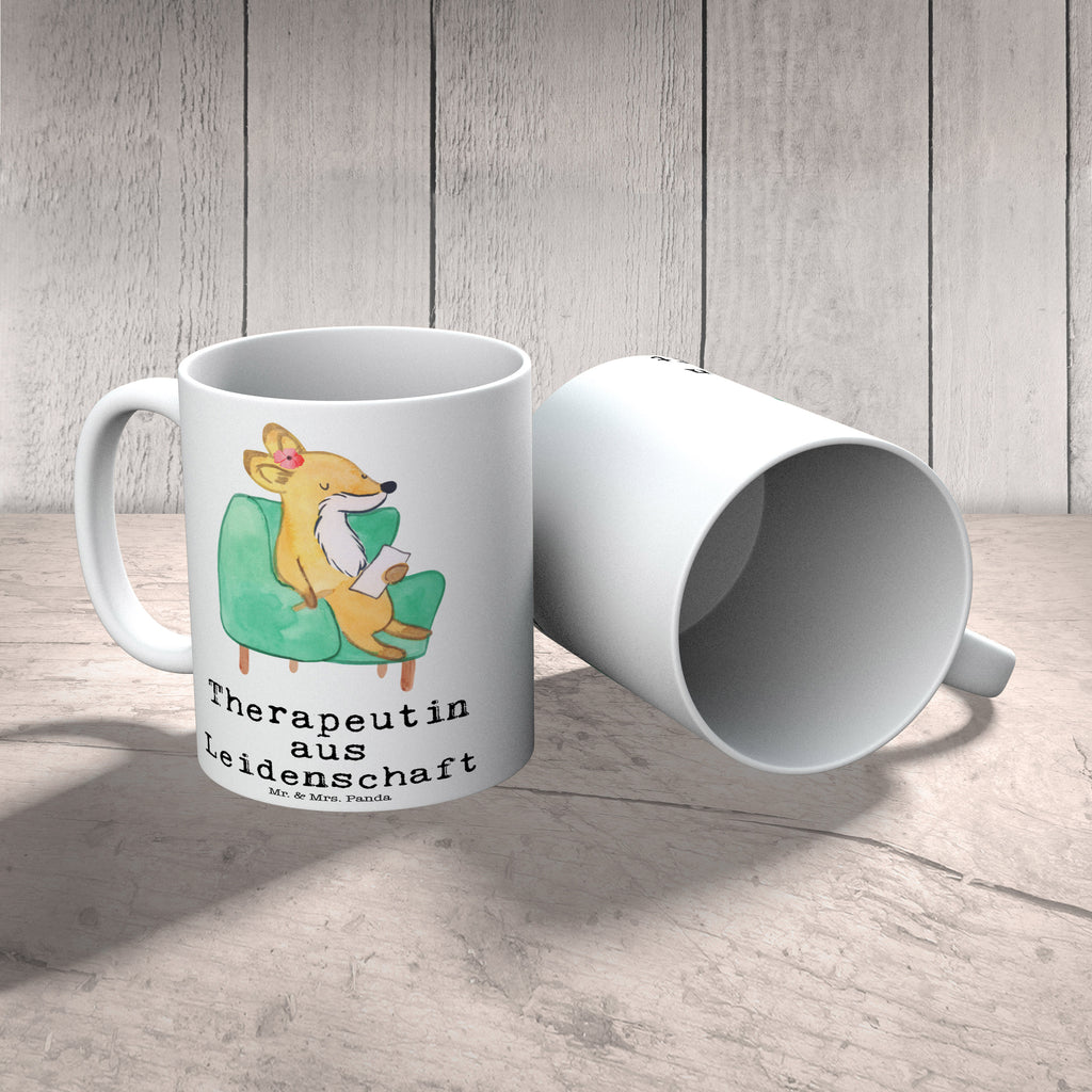 Tasse Therapeutin aus Leidenschaft Tasse, Kaffeetasse, Teetasse, Becher, Kaffeebecher, Teebecher, Keramiktasse, Porzellantasse, Büro Tasse, Geschenk Tasse, Tasse Sprüche, Tasse Motive, Kaffeetassen, Tasse bedrucken, Designer Tasse, Cappuccino Tassen, Schöne Teetassen, Beruf, Ausbildung, Jubiläum, Abschied, Rente, Kollege, Kollegin, Geschenk, Schenken, Arbeitskollege, Mitarbeiter, Firma, Danke, Dankeschön