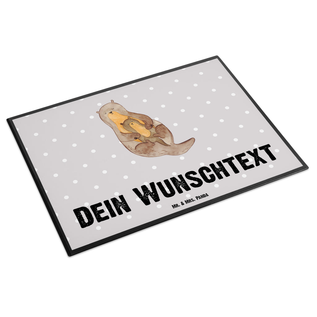 Personalisierte Schreibtischunterlage Otter mit Kind Personalisierte Schreibunterlage, Personalisierte Schreibtischauflage, Personalisierte Schreibtisch Unterlagen, Schreibunterlage mit Namen, Schreibtischauflage mit Namen, Schreibtisch Unterlagen mit Namen, Selbst gestalten, Namensaufdruck, Namenspersonalisierung, Otter, Fischotter, Seeotter, Otter Seeotter See Otter