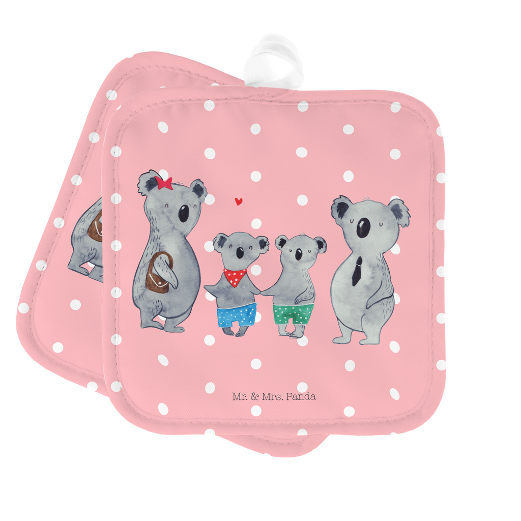 2er Set Topflappen  Koala Familie zwei Topflappen, Topfuntersetzer, Ofenhandschuh, Topflappen Set, Topflappen lustig, Topflappen mit Spruch, Ofenhandschuhe, Topfhandschuhe, Topfhandschuh, Topflappenset, Topflappen 2er Set, Schöne Topflappen, Familie, Vatertag, Muttertag, Bruder, Schwester, Mama, Papa, Oma, Opa, Koala, Koalabär, beste Familie, Familienzeit, Familienleben, Koalafamilie, Lieblingsfamilie