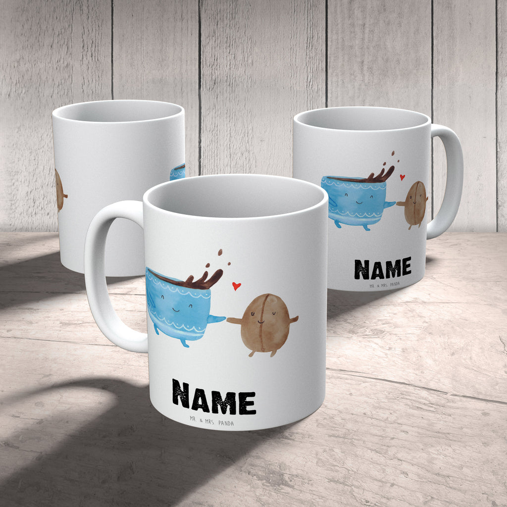 Personalisierte Tasse Kaffee Bohne Personalisierte Tasse, Namenstasse, Wunschname, Personalisiert, Tasse, Namen, Drucken, Tasse mit Namen, Tiermotive, Gute Laune, lustige Sprüche, Tiere, Kaffee, Kaffeebohne, Genuss, Zufriedenheit, Glück