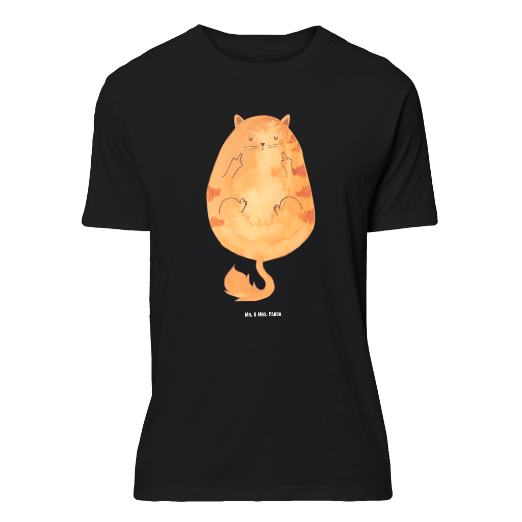 T-Shirt Standard Katze Mittelfinger T-Shirt, Shirt, Tshirt, Lustiges T-Shirt, T-Shirt mit Spruch, Party, Junggesellenabschied, Jubiläum, Geburstag, Herrn, Damen, Männer, Frauen, Schlafshirt, Nachthemd, Sprüche, Katze, Katzenmotiv, Katzenfan, Katzendeko, Katzenfreund, Katzenliebhaber, Katzenprodukte, Katzenartikel, Katzenaccessoires, Katzensouvenirs, Katzenliebhaberprodukte, Katzenmotive, Katzen, Kater, Mietze, Cat, Cats