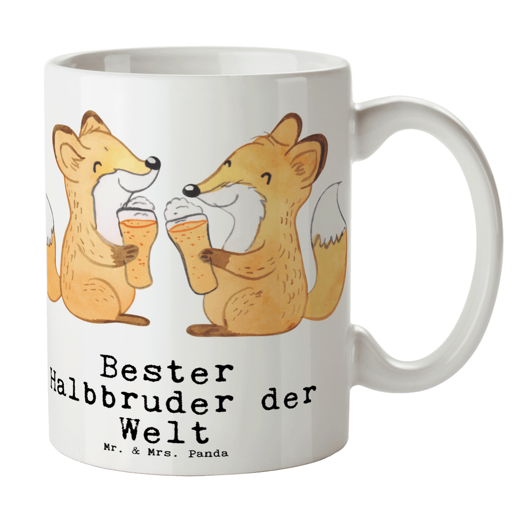 Tasse Fuchs Bester Halbbruder der Welt Tasse, Kaffeetasse, Teetasse, Becher, Kaffeebecher, Teebecher, Keramiktasse, Porzellantasse, Büro Tasse, Geschenk Tasse, Tasse Sprüche, Tasse Motive, Kaffeetassen, Tasse bedrucken, Designer Tasse, Cappuccino Tassen, Schöne Teetassen, für, Dankeschön, Geschenk, Schenken, Geburtstag, Geburtstagsgeschenk, Geschenkidee, Danke, Bedanken, Mitbringsel, Freude machen, Geschenktipp, Halbbruder, Stiefbruder, Stief, Stiefgeschwister, Bruder, Brudi, Geschwister, Bruderherz, Schwester, Familie, Kleinigkeit, Brother, Bester, Sohn